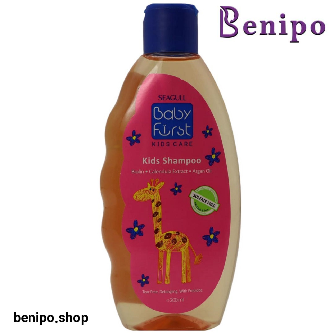 شامپو بچه مدل بیبی فرست حاوی بیولین حجم 200 میلی لیتر