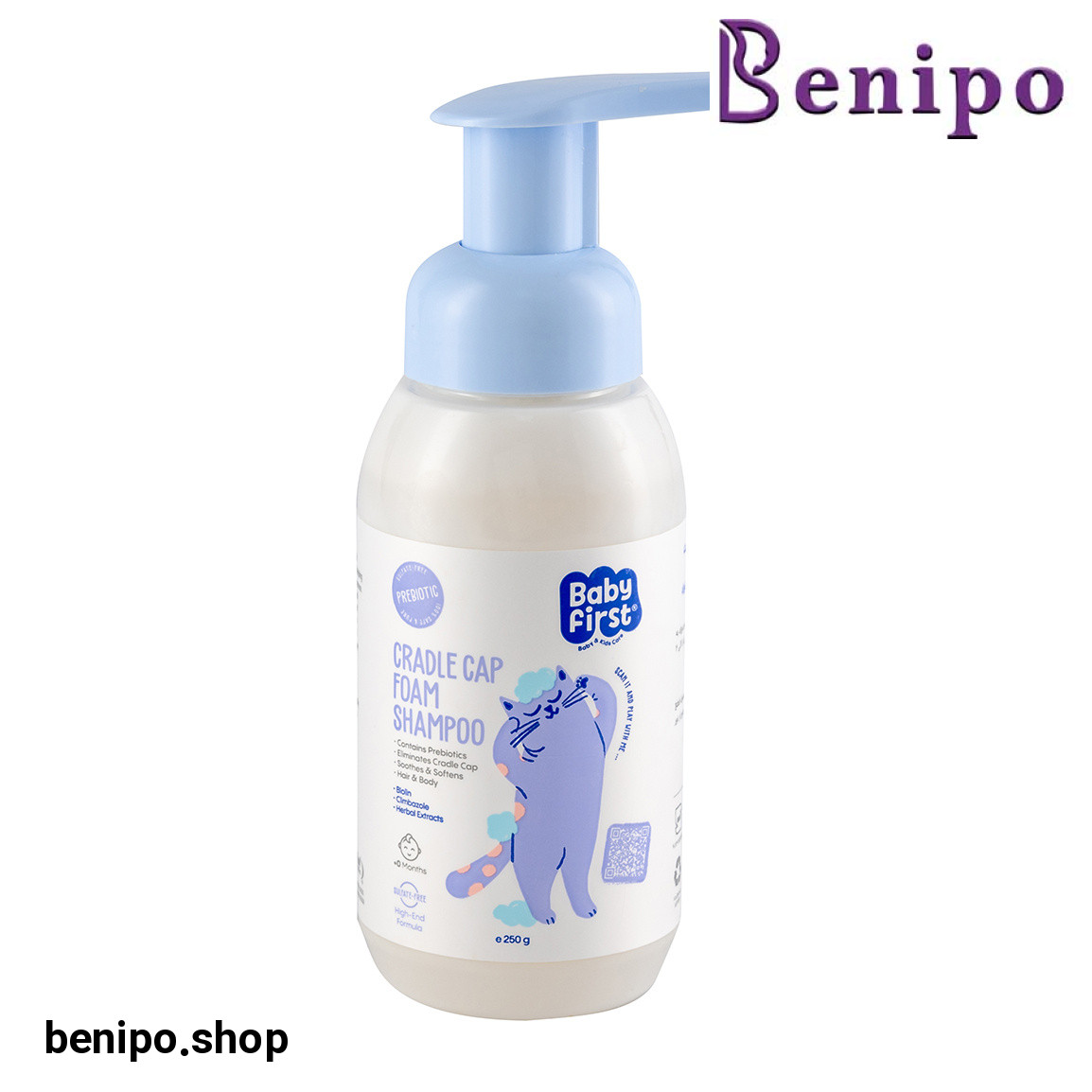 شامپو فوم نوزاد پسرانه