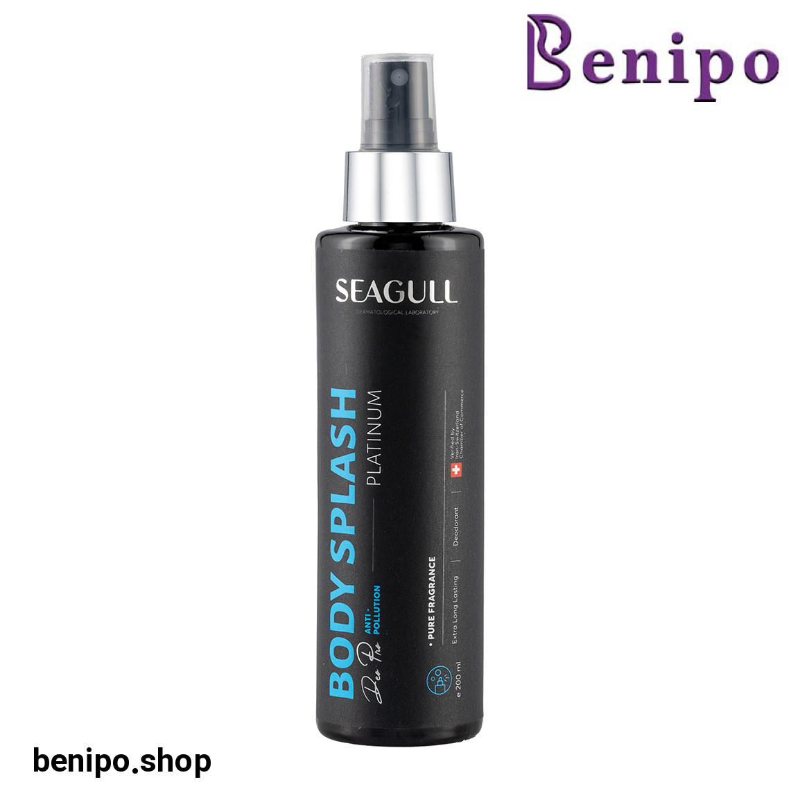 بادی اسپلش مردانه Platinum حجم 200 میلی لیتر