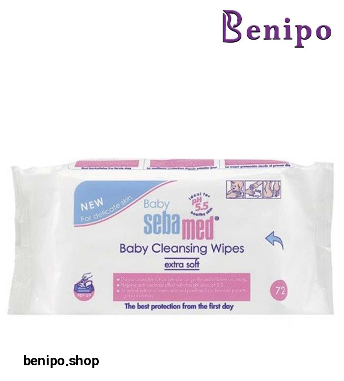 دستمال مرطوب پاک کننده کودک