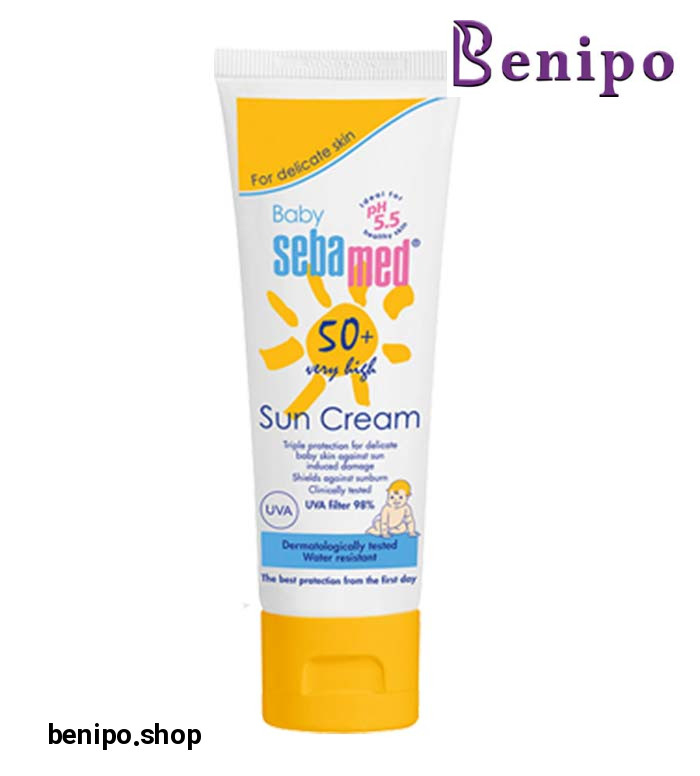 کرم ضد آفتاب کودک اس پی اف 50