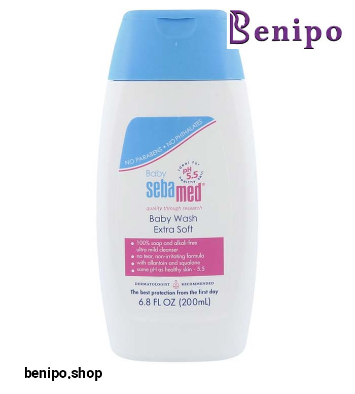 محلول شستشوی بدن کودک