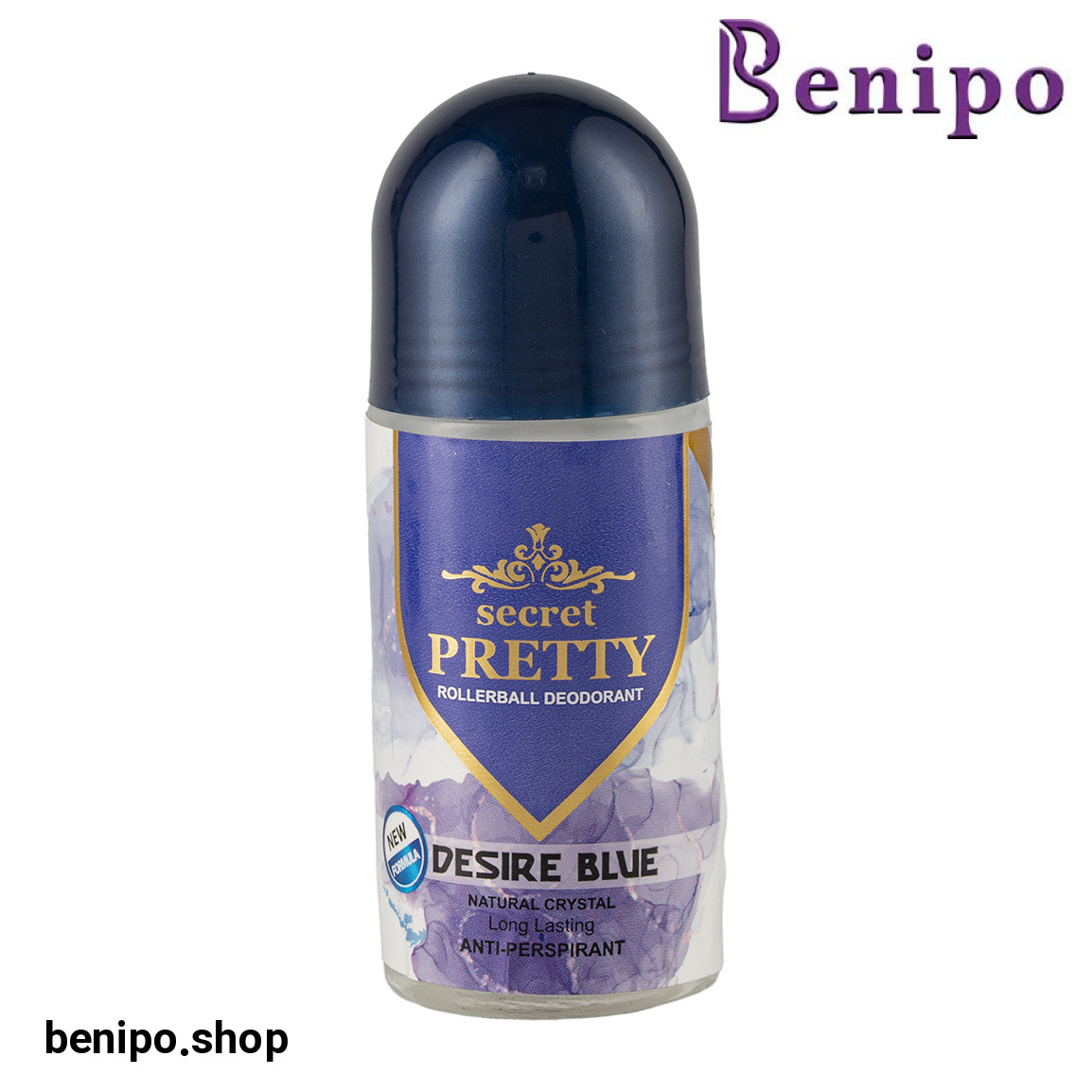 مام رول ضد تعریق مردانه مدل Desire Blue حجم 50 میلی لیتر