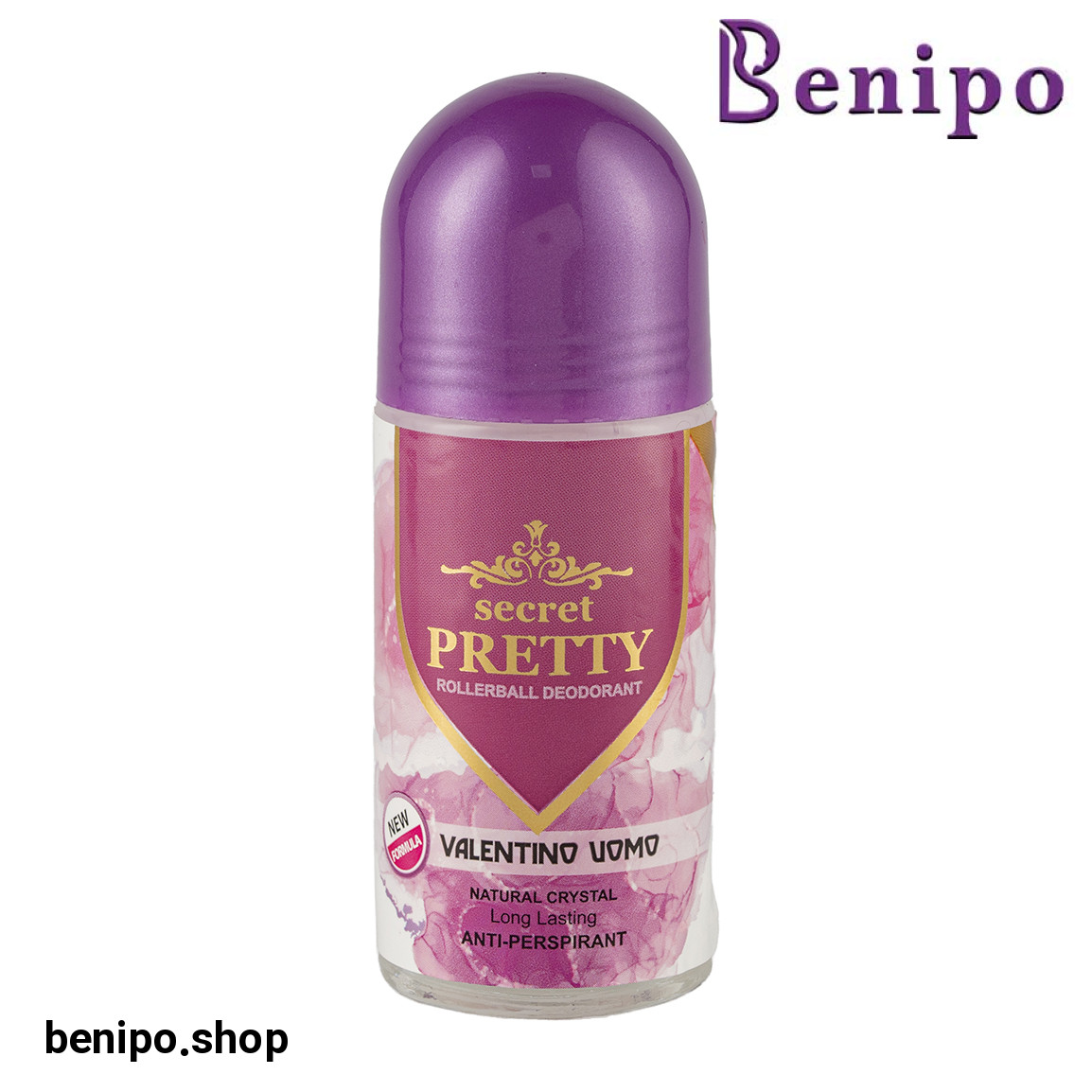 مام رول ضد تعریق مردانه مدل Valentino Uomo حجم 50 میلی لیتر