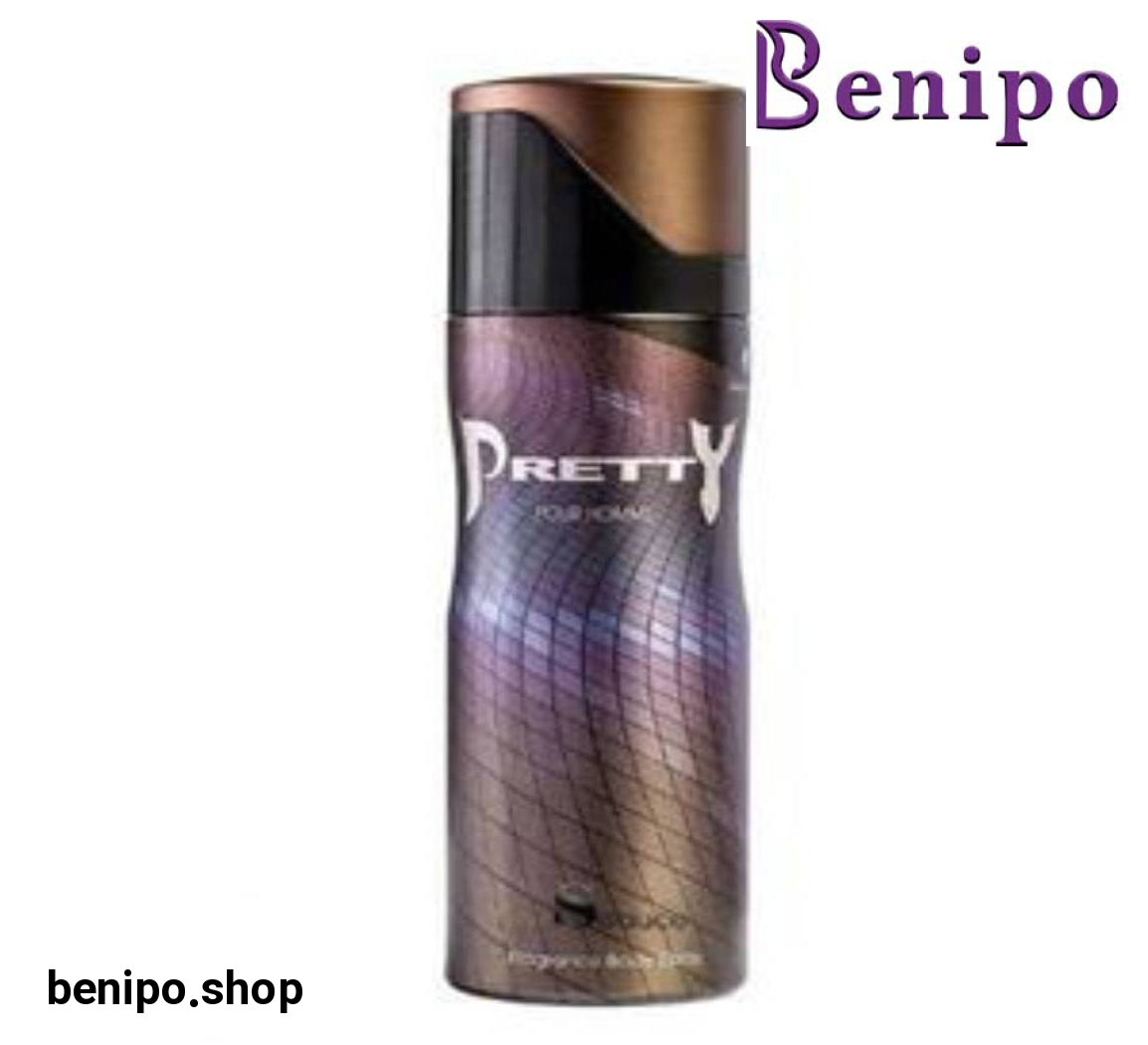 اسپری بدن مردانه Pretty حجم 200میل