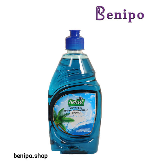 مایع ظرفشویی گلیسیرینه آبی 500 میل