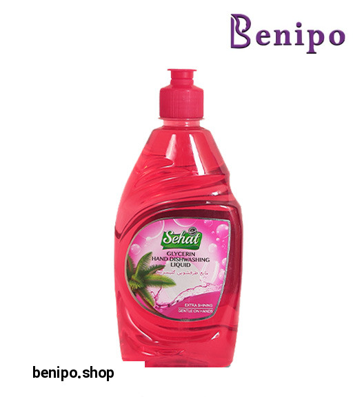 مایع ظرفشویی گلیسیرینه سرخابی 500 میل