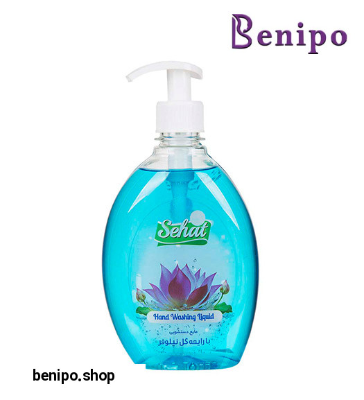 مایع دستشویی معمولی شفاف نیلوفـر 500 میل