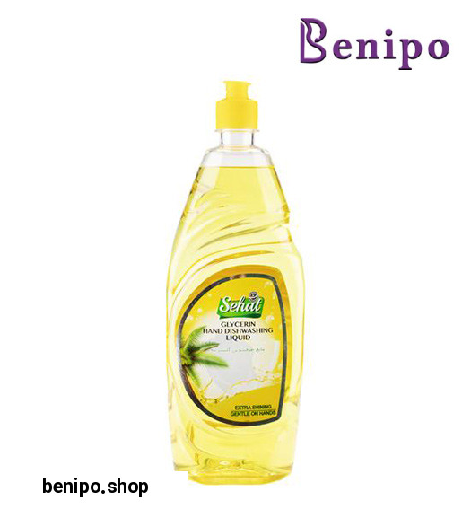 مایع ظرفشویی گلیسیرینه زرد 1000 میل