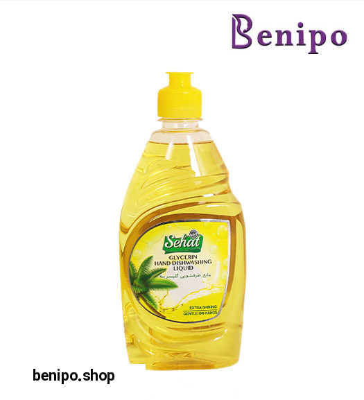 مایع ظرفشویی گلیسیرینه زرد 500 میل