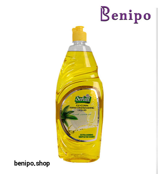 مایع ظرفشویی گلیسیرینه زرد 750 میل