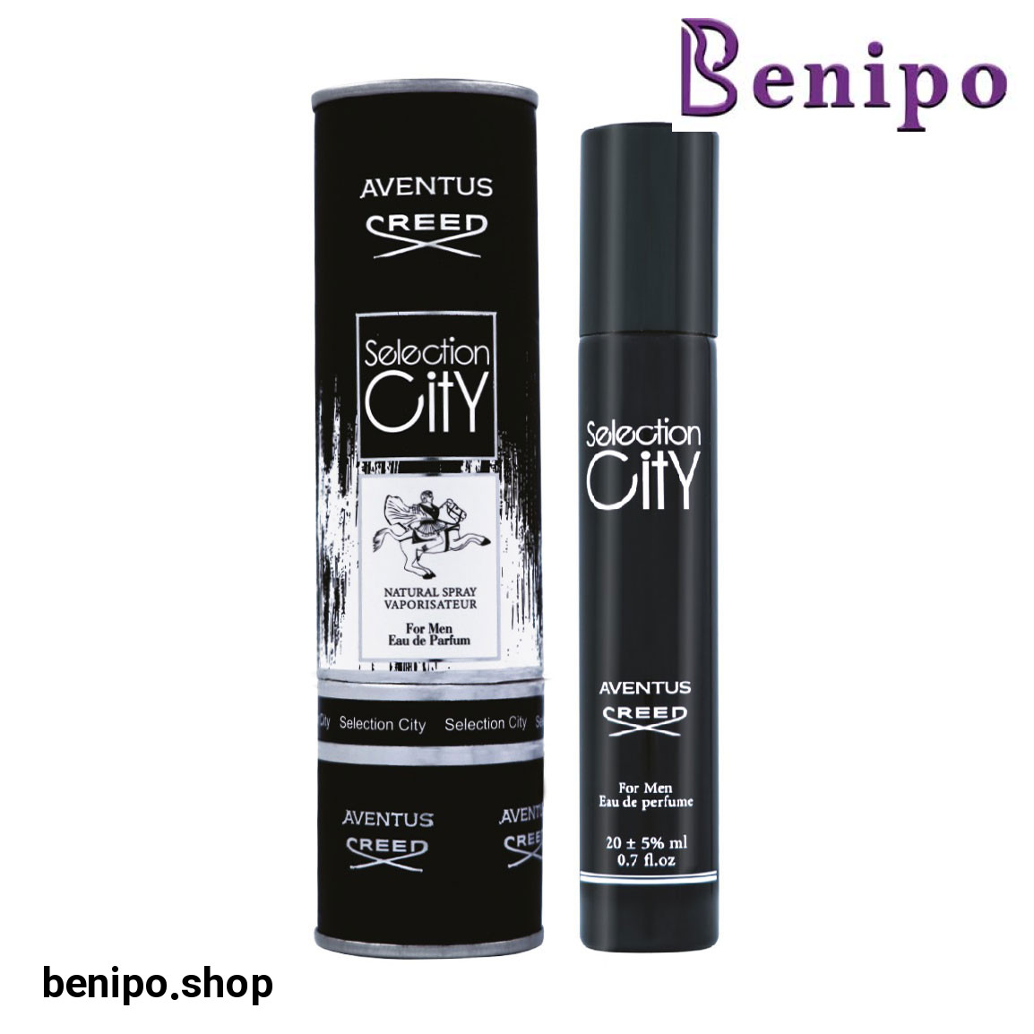 عطر جیبی مردانه مدل Aventus حجم 20 میلی لیتر