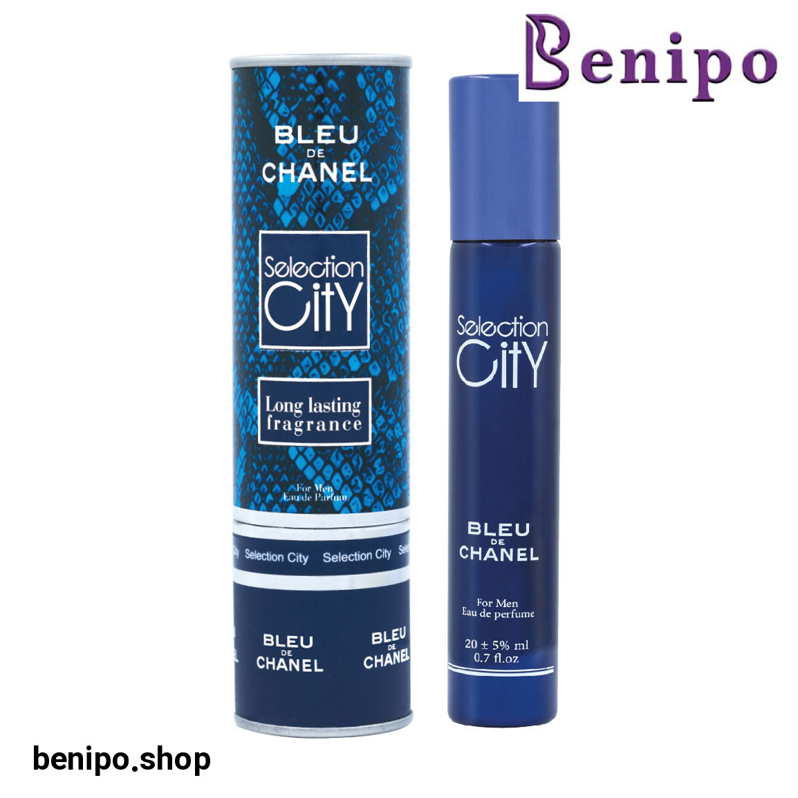 عطر جیبی مردانه مدل Blue Chanel حجم 20 میلی لیتر