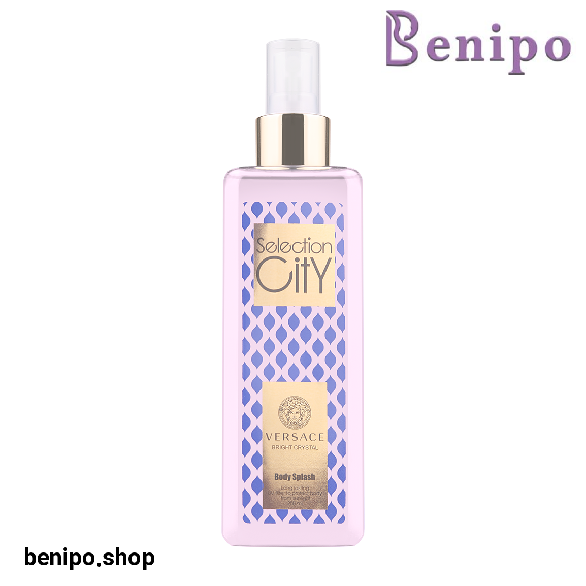 بادی اسپلش زنانه مدل Versace Crystal حجم 250 میلی لیتر