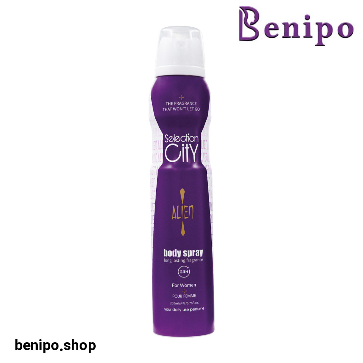 اسپری خوشبو کننده بدن زنانه Alien حجم 200میل