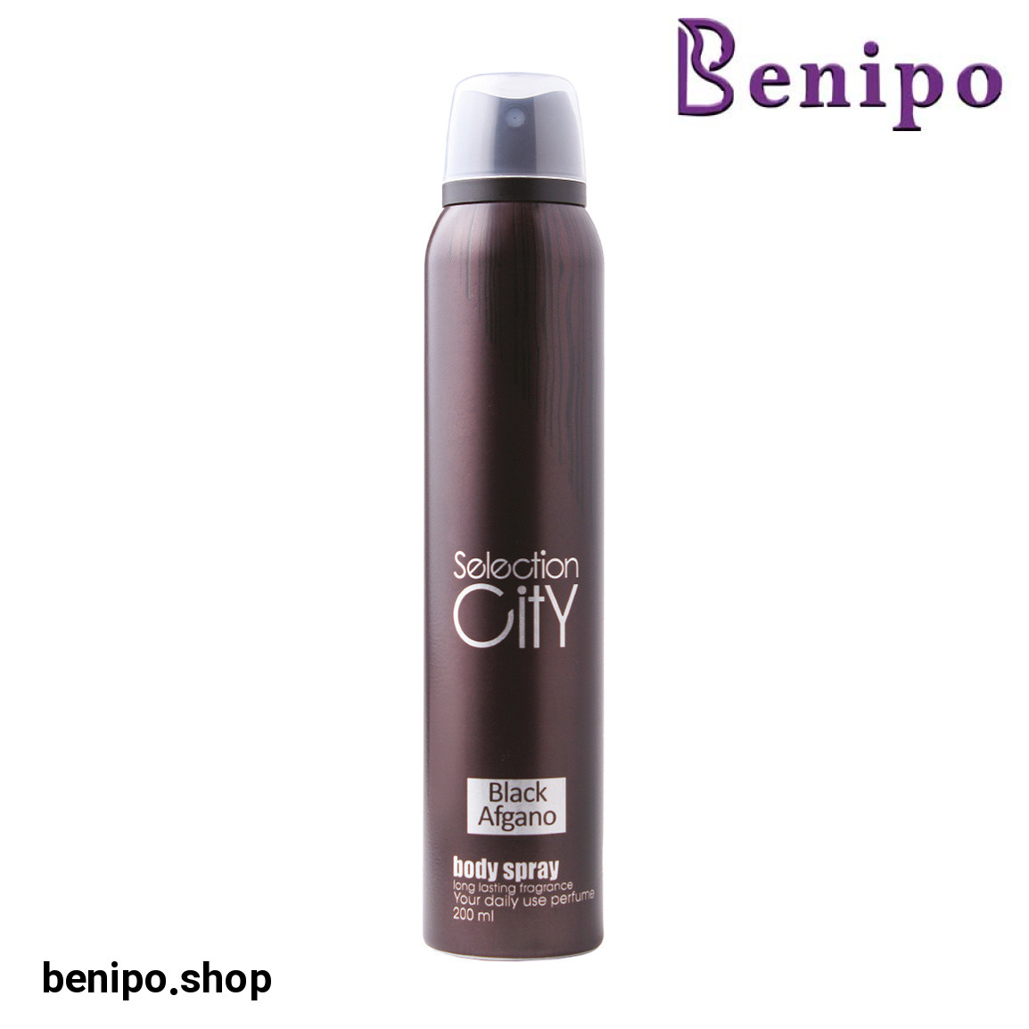 اسپری خوشبو کننده بدن مردانه Black Afghano حجم 200میل