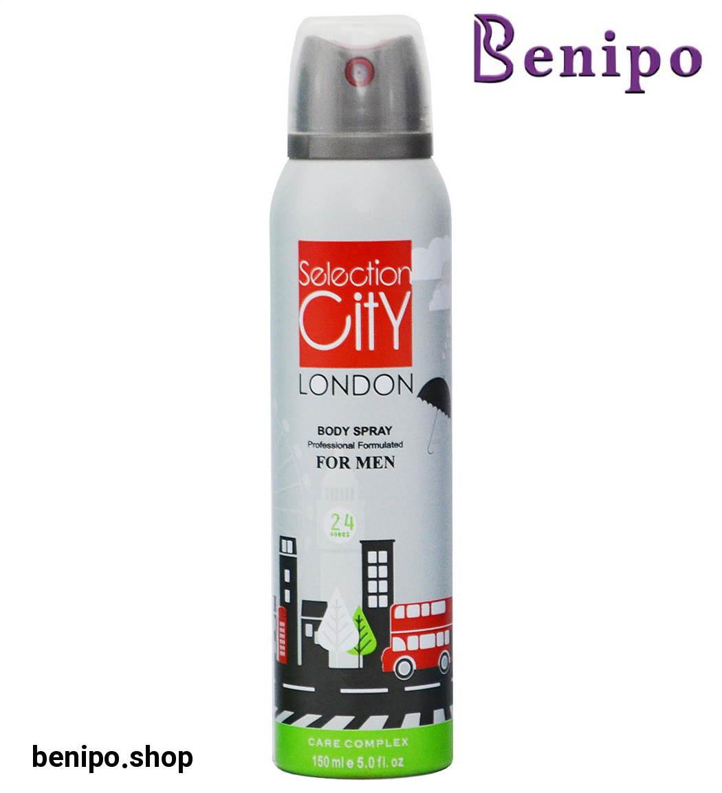 اسپری خوشبو کننده بدن مردانه مدل لندن 150میل