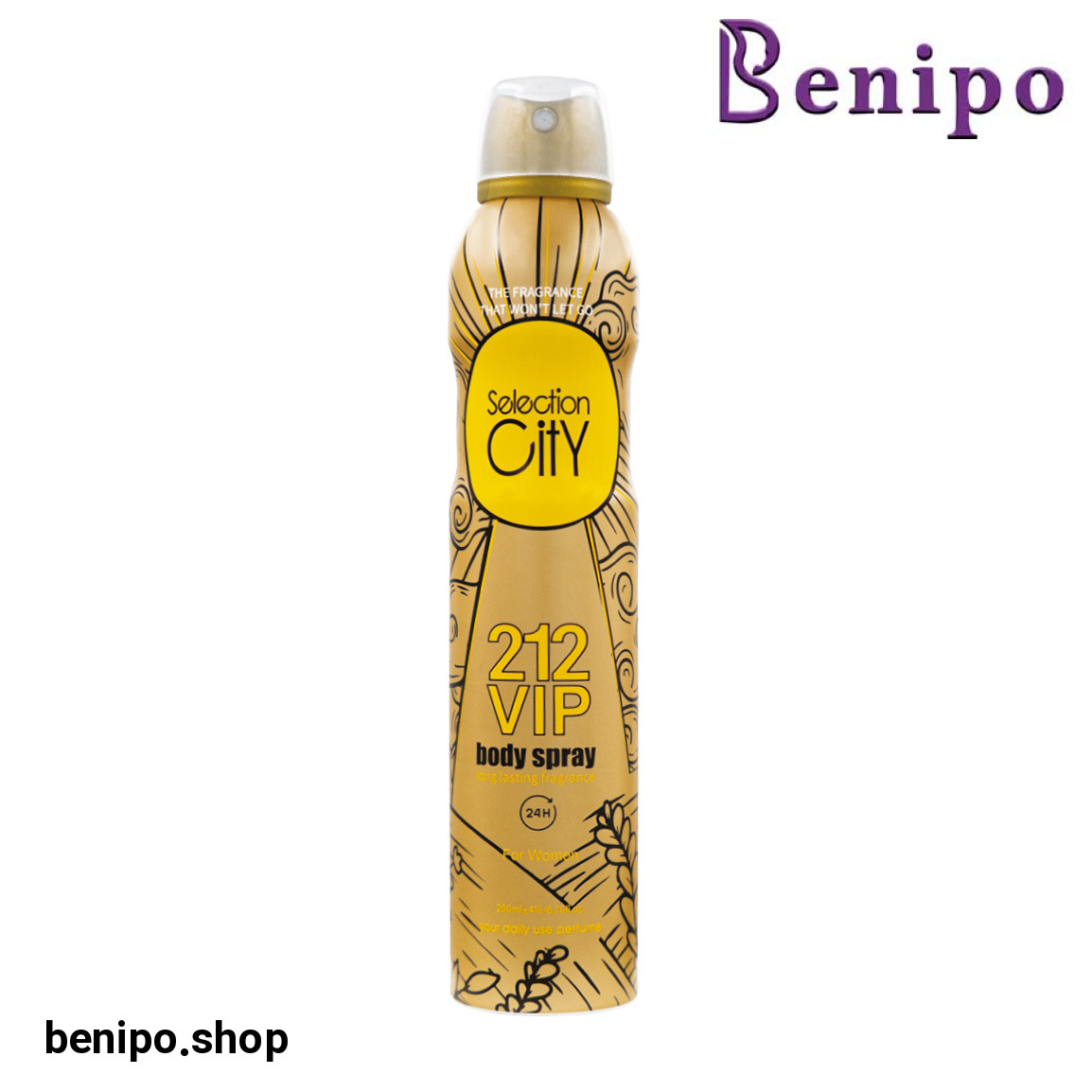 اسپری خوشبو کننده بدن زنانه VIP Women 212 حجم 200میل