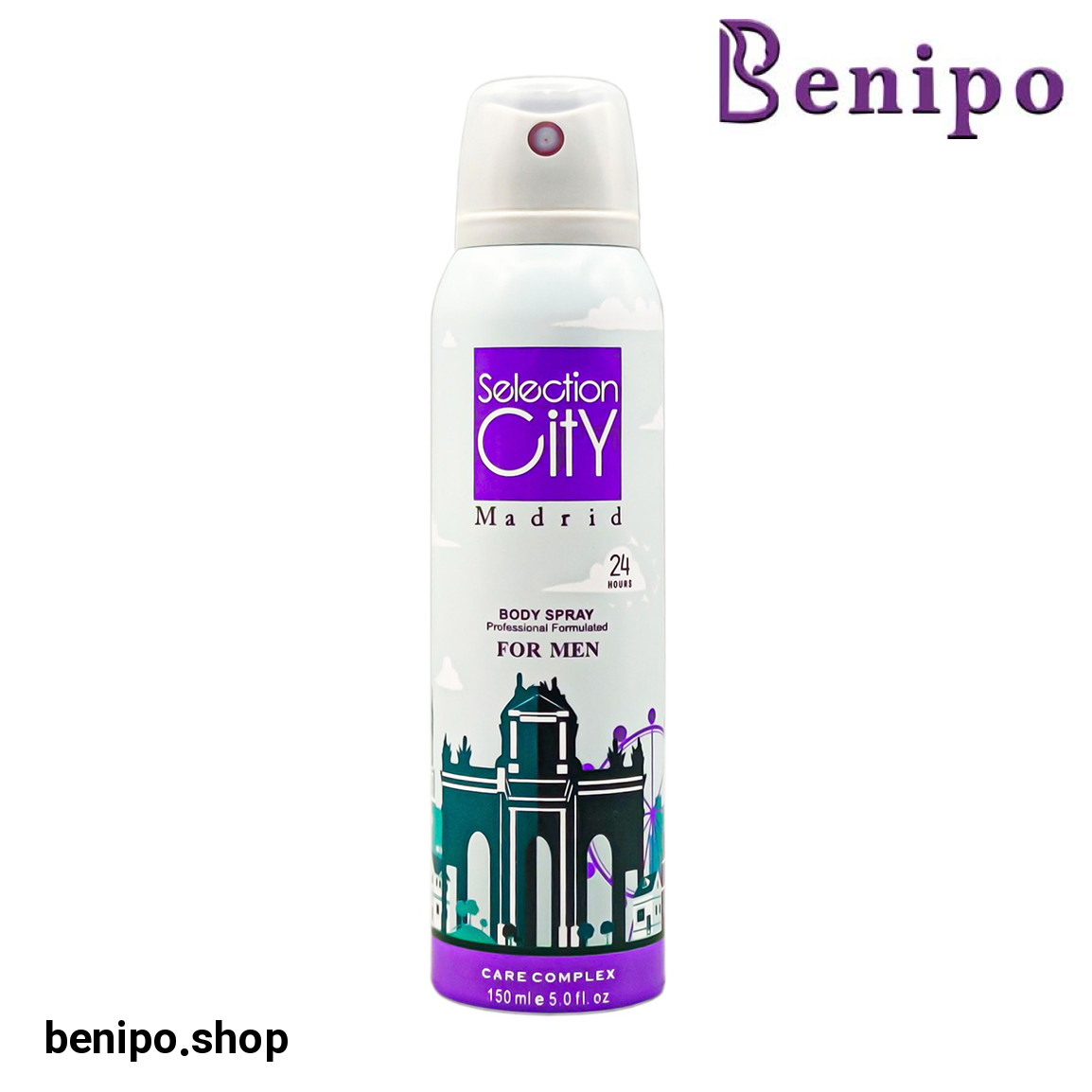 اسپری خوشبو کننده بدن مردانه مدل Madrid حجم 150 میلی لیتر