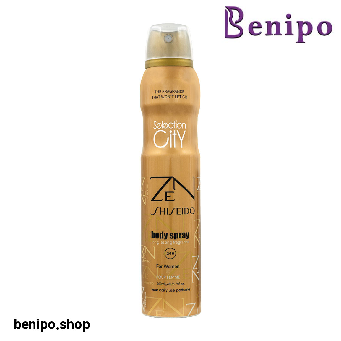 اسپری بدن زنانه مدل Zen حجم 200 میلی لیتر