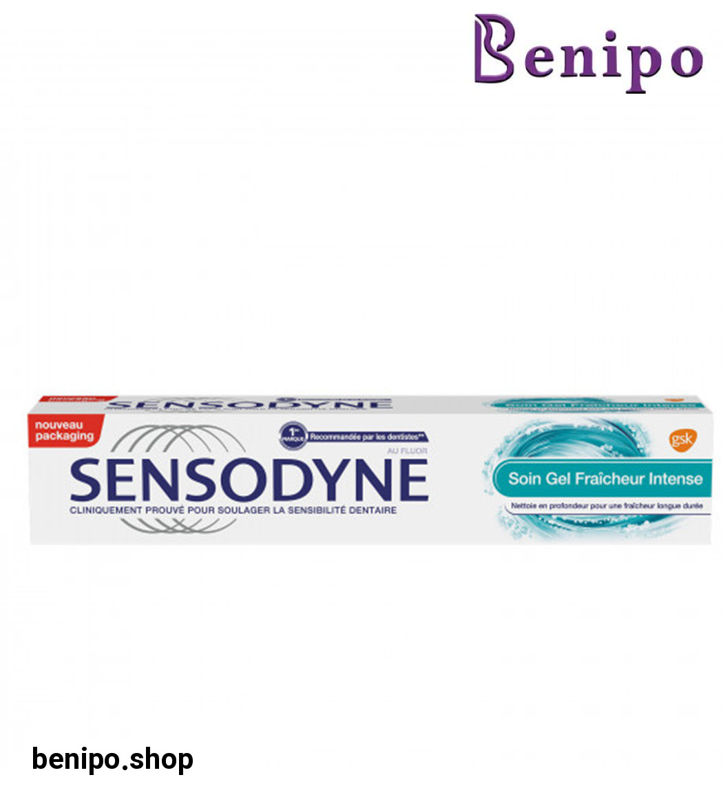 خمیر دندان ژلی مدل Soin Gel Fraicheur Intense حجم 75میل