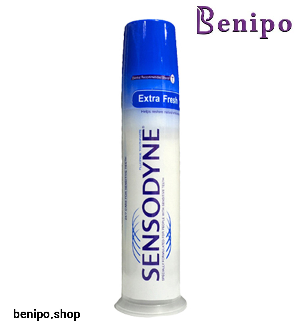 خمیردندان پمپی مدل Extra Fresh حجم 100 میل