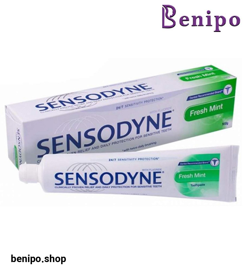 خمیر دندان مدل Fresh Mint وزن 100 گرم