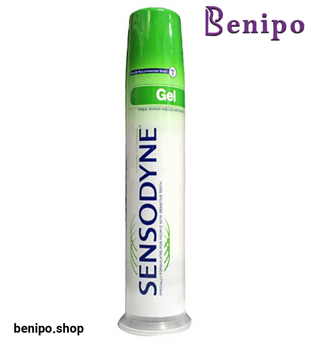 خمیردندان پمپی سفید کننده با رایحه نعنا حجم 100 میل