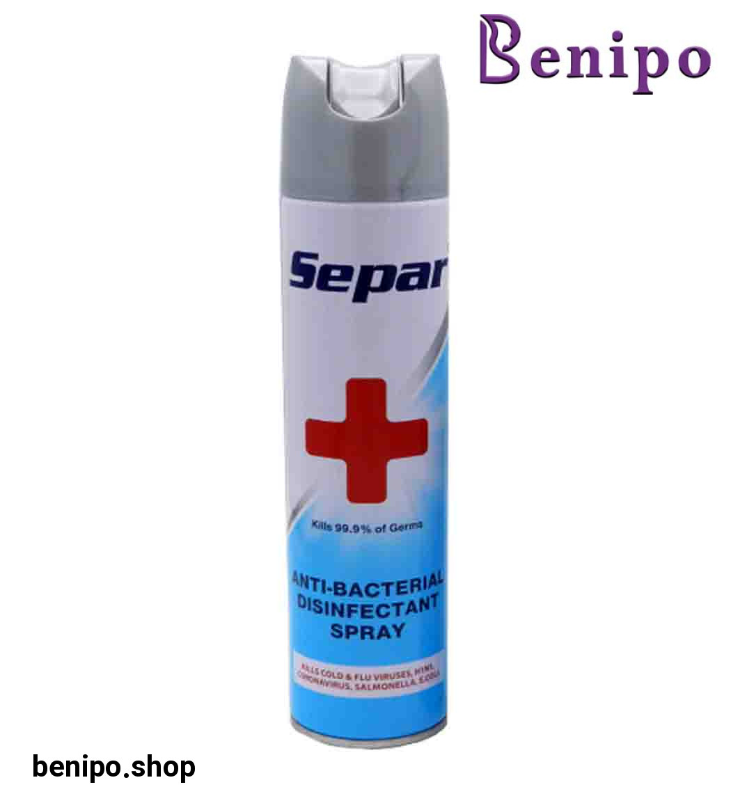 اسپری ضد عفونی کننده و آنتی باکتریال 400میل