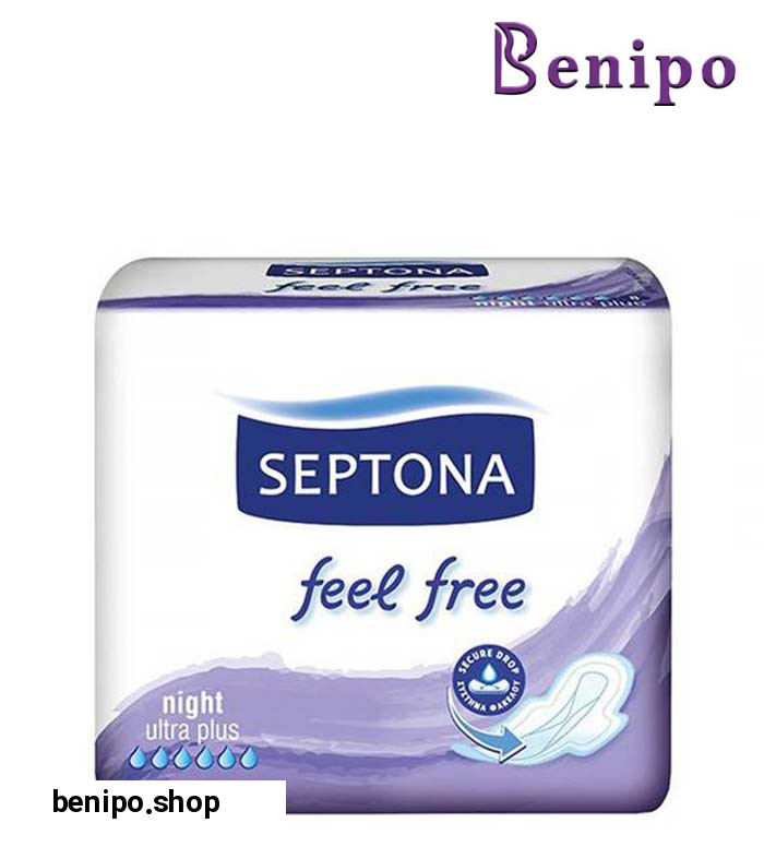 نوار بهداشتی قطر نازک جذب بالا مدل شب 8 عددی