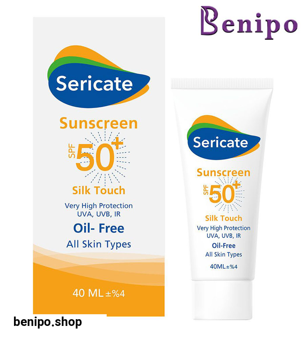 کرم ضد آفتاب سیلک تاچ SPF50 حجم 40 میل