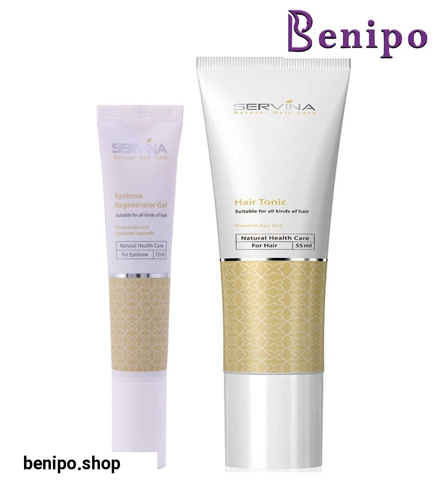 پک ژل تقویت ابرو و ژل هیرتونیک تقویت موی سر