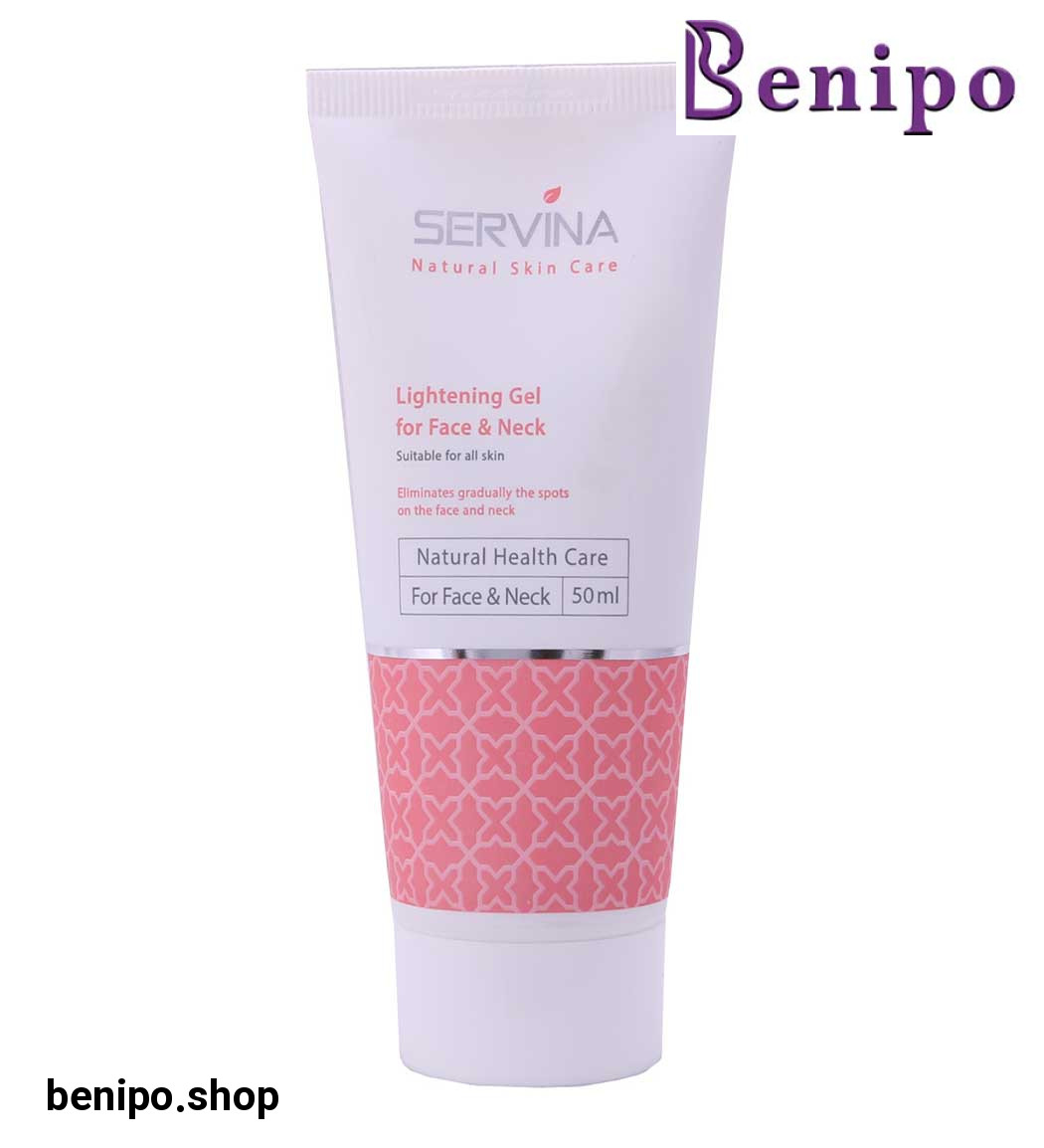 ژل روشن کننده صورت و گردن