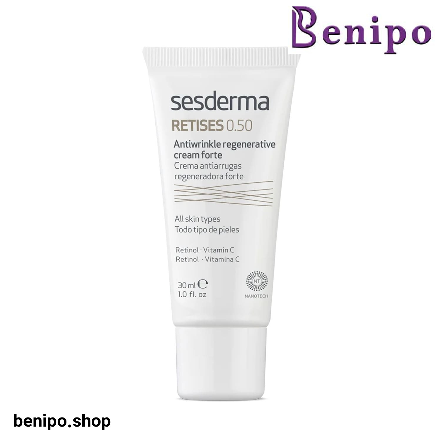 کرم ضد چروک رتی سس سسدرما 0.50 Retises