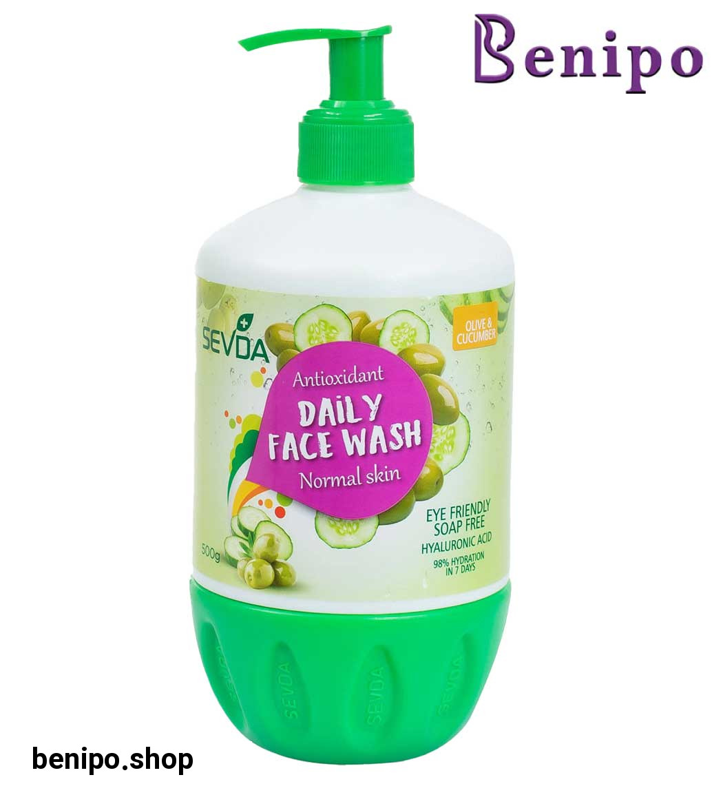 ژل شستشو صورت خیار و زیتون 500گرم