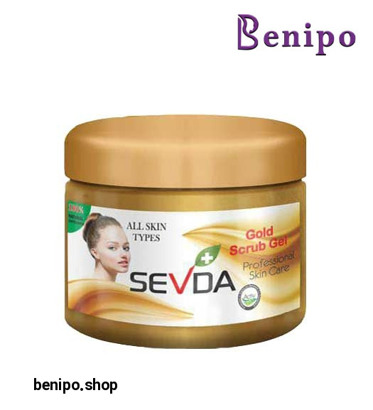 ژل اسکراب طلا 250میل