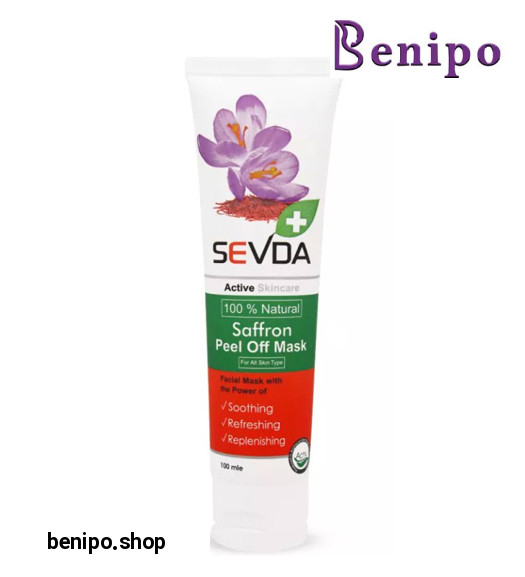 ماسک صورت پیل آف زعفران 100میل