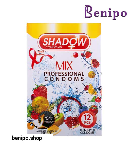 کاندوم گوناگون چهار در یک  12عددی