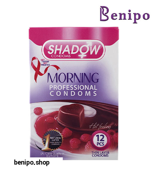 کاندوم مورنینگ شکلاتی و خاردار 12تایی