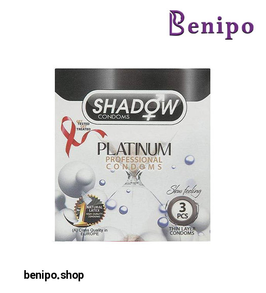 کاندوم پلاتینیوم تنگ کننده تاخیری خاردار 3تایی