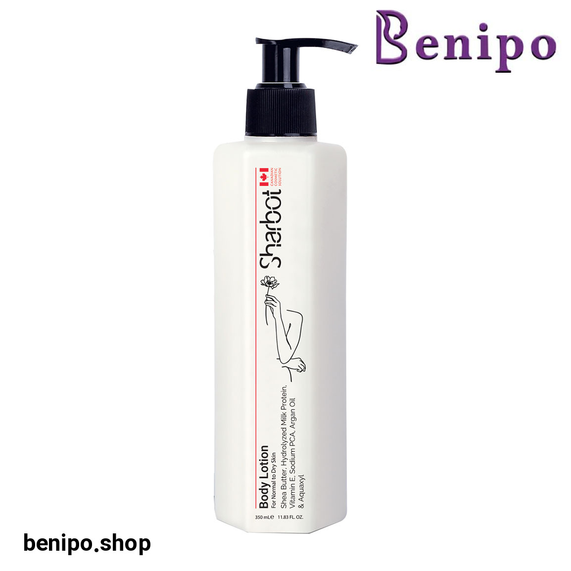 لوسیون بدن حاوی شیر و عسل مناسب پوست خشک 350میل