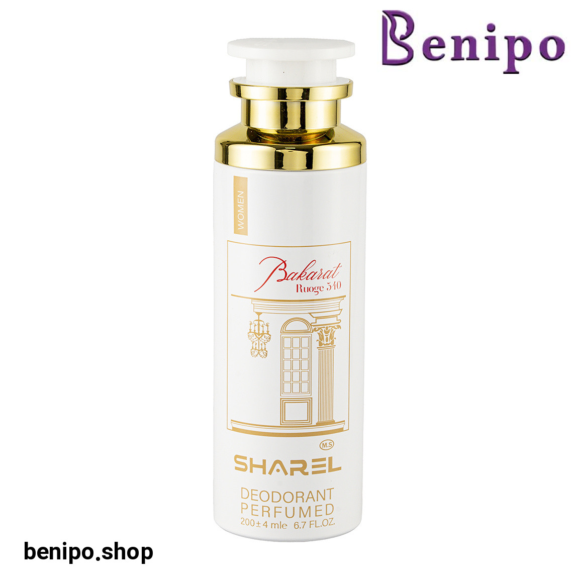 اسپری دئودورانت زنانه مدل Bakarat Ruoge حجم 200 میلی لیتر