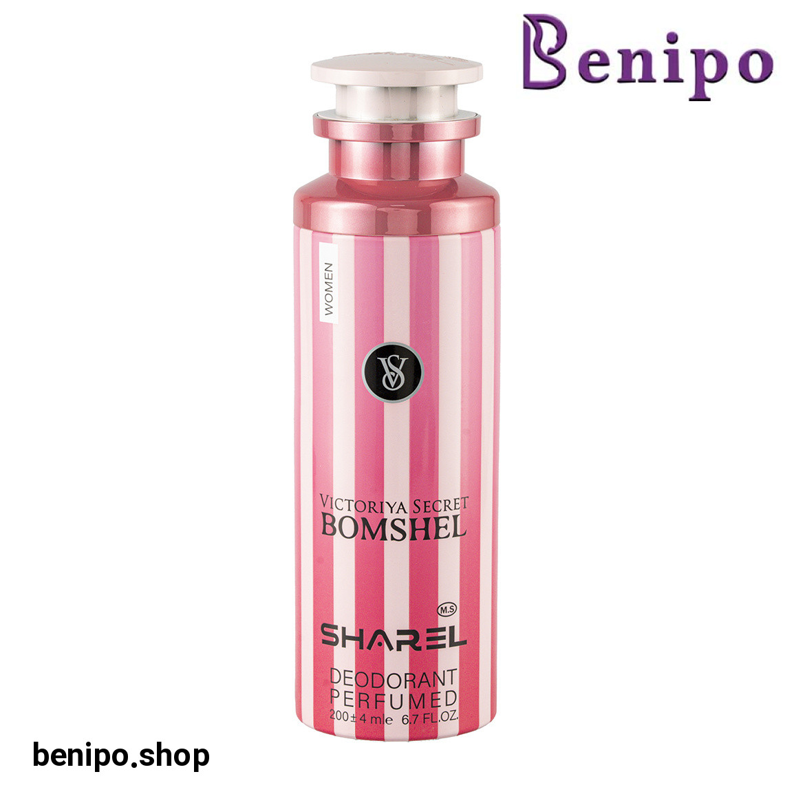 اسپری دئودورانت زنانه مدل Victoriya Secret Bomshel حجم 200 میلی لیتر