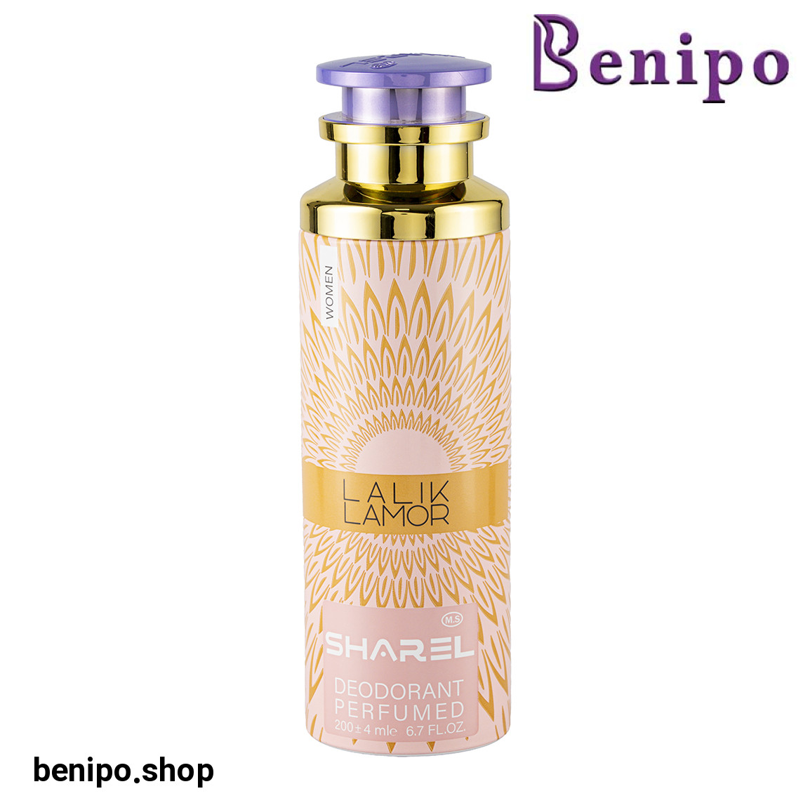 اسپری دئودورانت زنانه مدل Lalik Lamor حجم 200 میلی لیتر