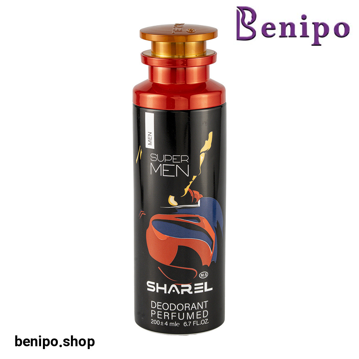 اسپری دئودورانت مردانه مدل Super Men حجم 200 میلی لیتر