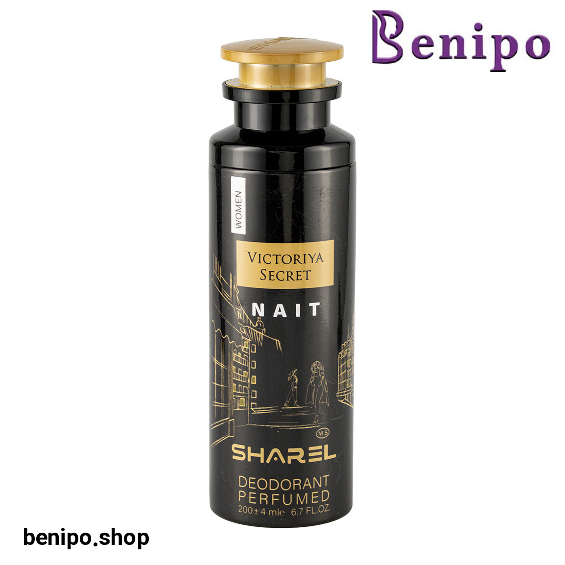 اسپری دئودورانت زنانه مدل Victoriya Secret Nait حجم 200 میلی لیتر