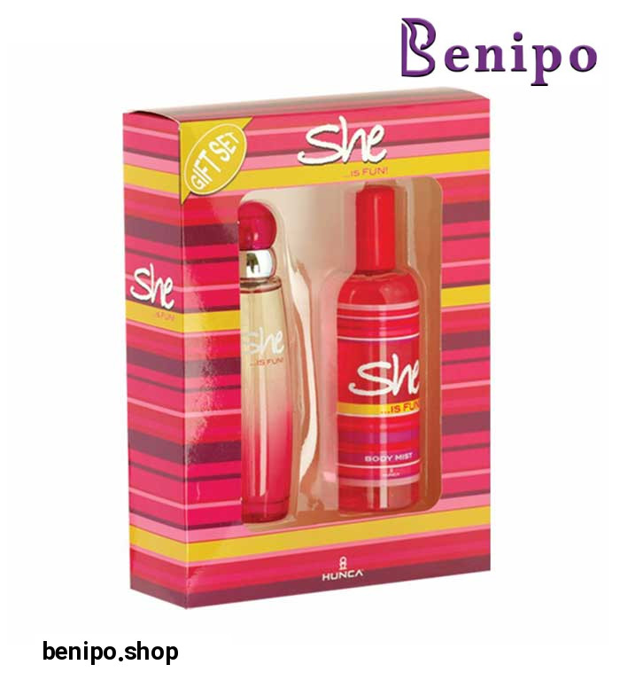 ست هدیه ادوتویلت و بادي اسپلش زنانه فان