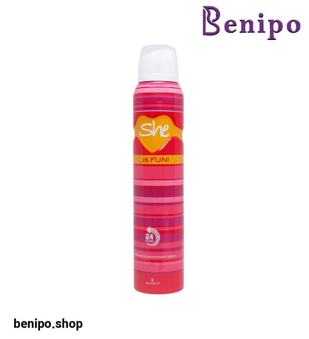 اسپری زنانه مدل Fun حجم 150 میلی لیتر