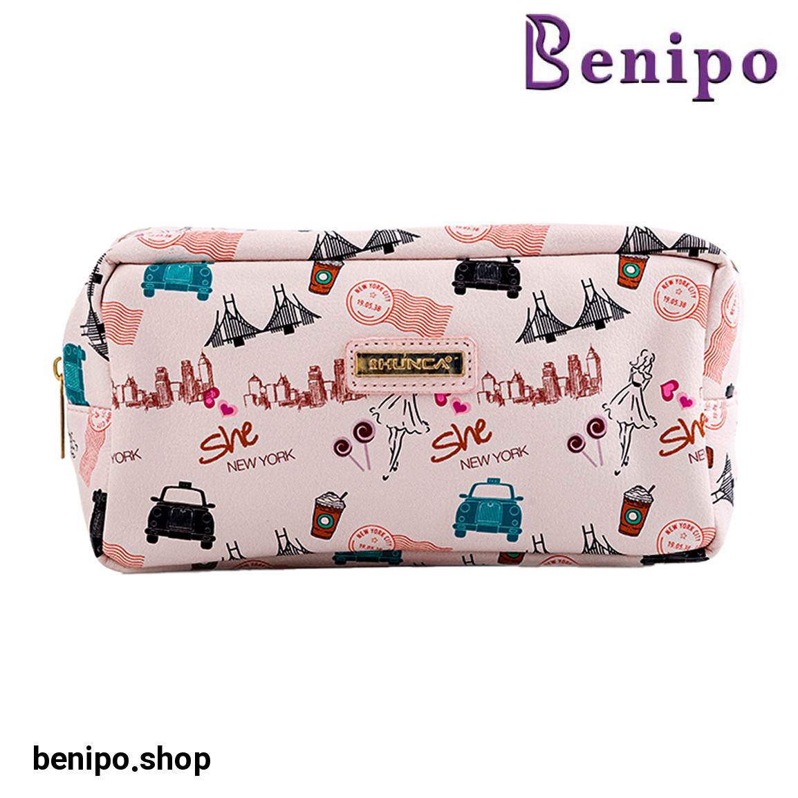 کیف لوازم آرایش مدل New York