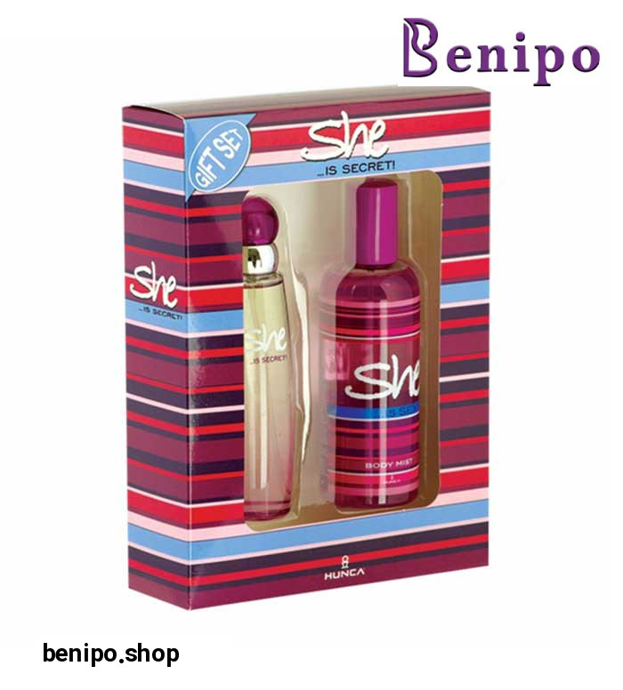 ست هدیه ادوتویلت و بادي اسپلش زنانه سکرت